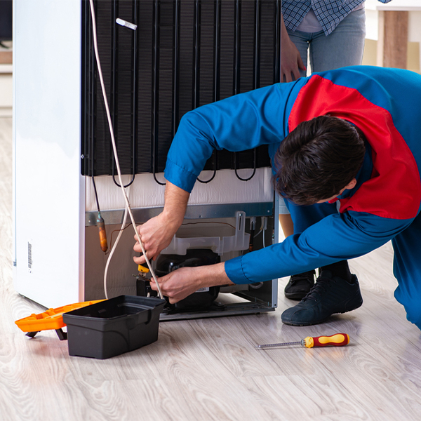 how much do you charge for refrigerator repair services in San Pierre